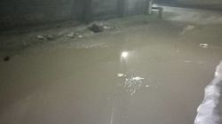 В Первомайском районе после дождей вода топит дома. Фото горожанина