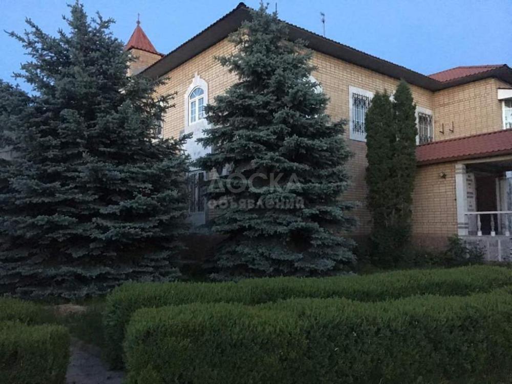 Продаю дом 9-ком. 600кв. м., этаж-2, 22-сот., стена кирпич, Кок Жар, Южная магистраль Алматинская.