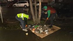 «Тазалык» убрал мусор в арыке в Октябрьском районе. Видео мэрии