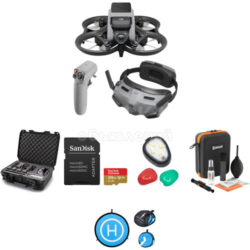 DJI Avata Explorer Combo FPV Drone with Goggles Integra & Case Kit