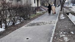 БПЭС восстановит тротуар на ул.Исанова, - мэрия