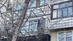 «Бишкекглавархитектура» не выдавала документы на расширение балкона в доме по ул.Уметалиева