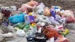 Горожанин жалуется на мусор в Кызыл-Аскере. Видео