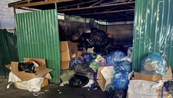 Горожанин жалуется на свалку мусора на ул.Керимбекова. Фото