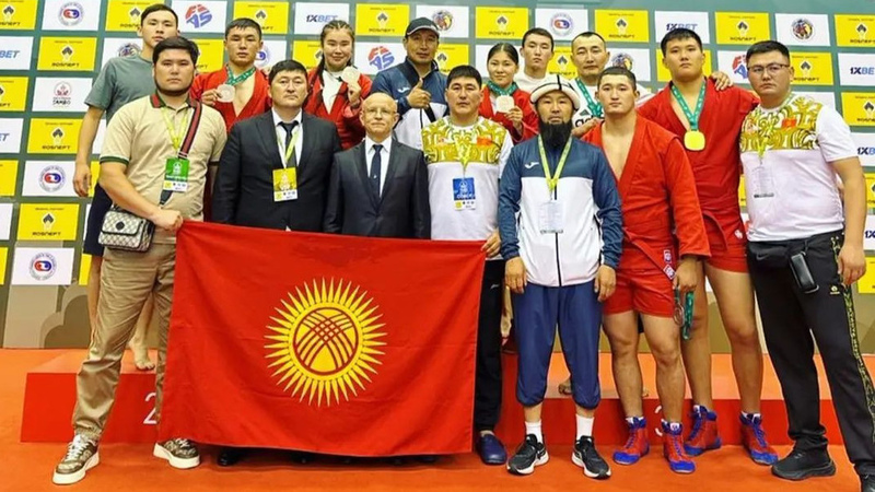 Sambo Wrestlers From Kyrgyzstan Win Medals At Asian Championships In