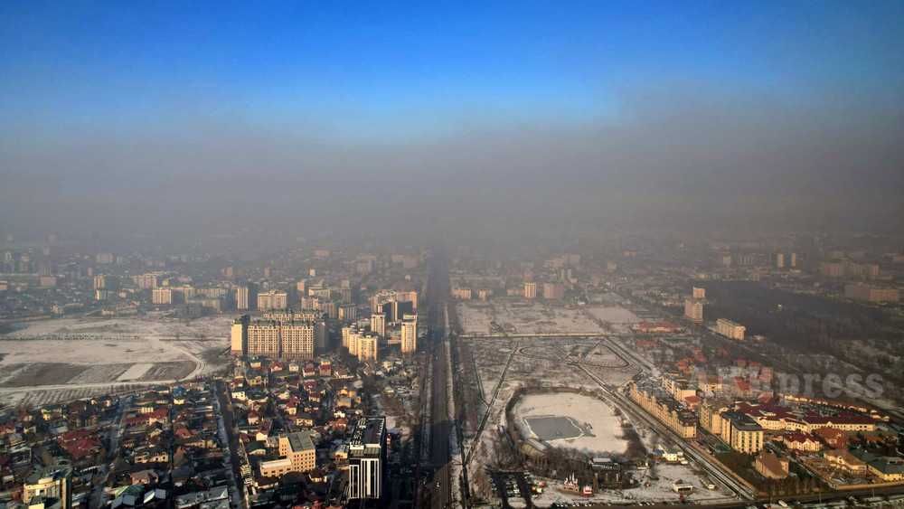 Южная часть Бишкека, 14 января 2025 года