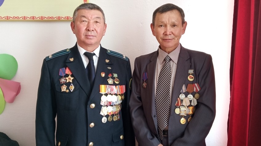Ветераны Афганской войны Камчыбек Таштанов и Садыркожо Шеримканов