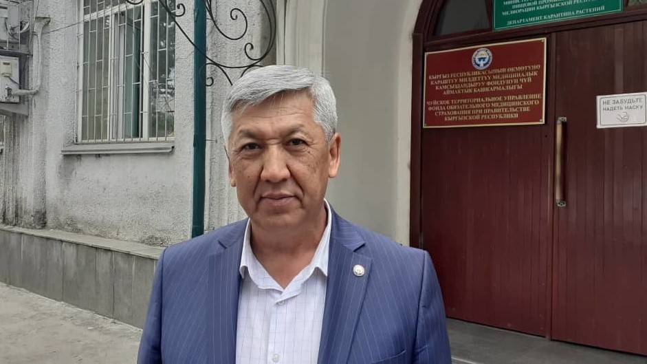 директор Департамента химизации, защиты и карантина растений Дыйканбай Кенжебаев