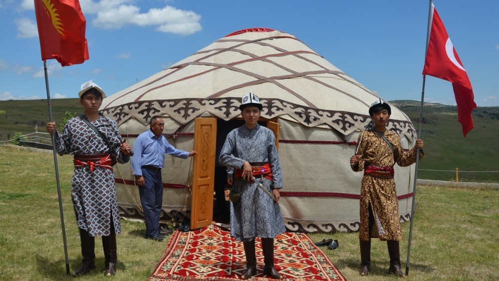 Кыргызы в Чубуке