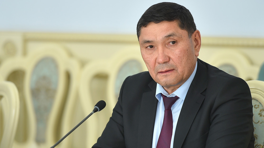 Министр сельского, водного хозяйства и развития регионов Аскарбек Джаныбеков