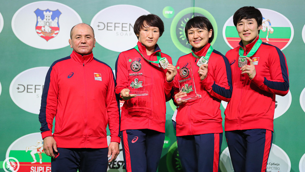 Женская сборная Кыргызстана по борьбе