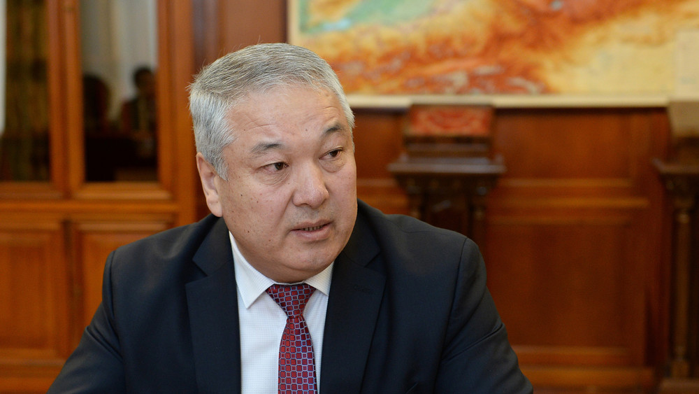 Глава Национального статистического комитета Акылбек Султанов