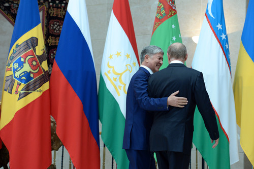 А.Атамбаев и В.Путин