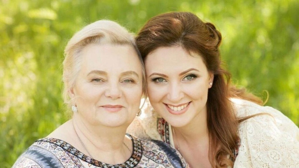 Юлия Руцкая и ее мама