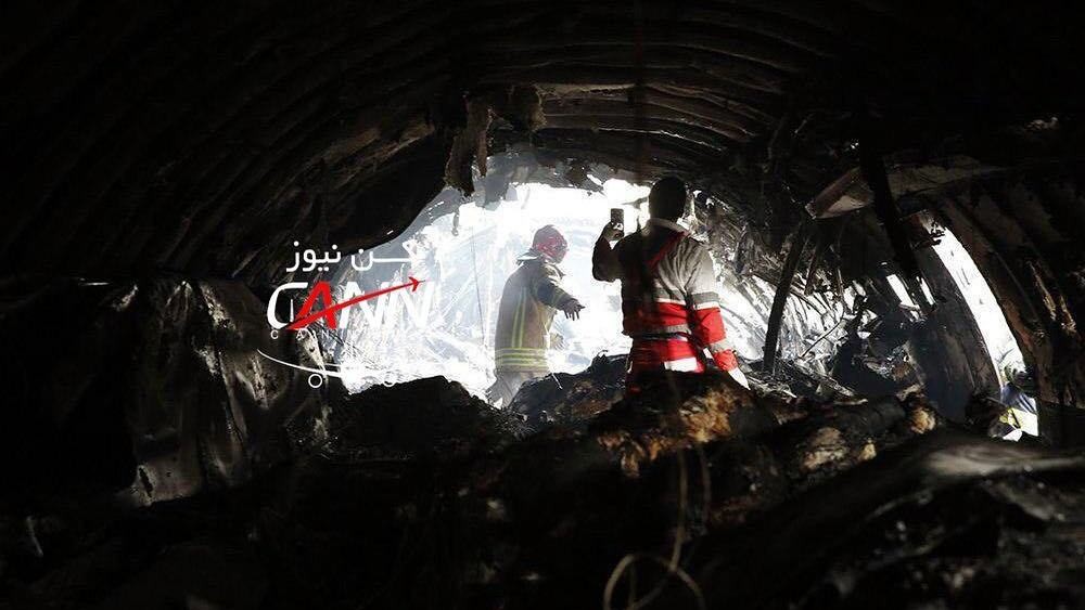 В Иране разбился летевший из Бишкека самолет Боинг 707