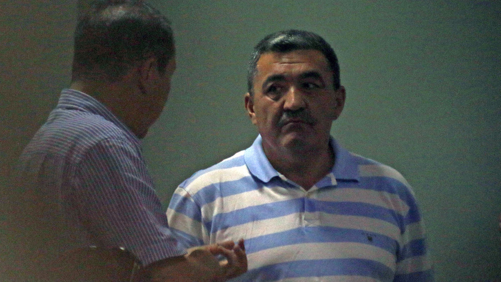 Албек Ибраимов в день задержания. 19 июля 2018 года