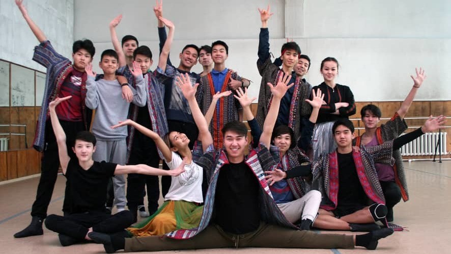 Учащиеся Бишкекского хореографического училища