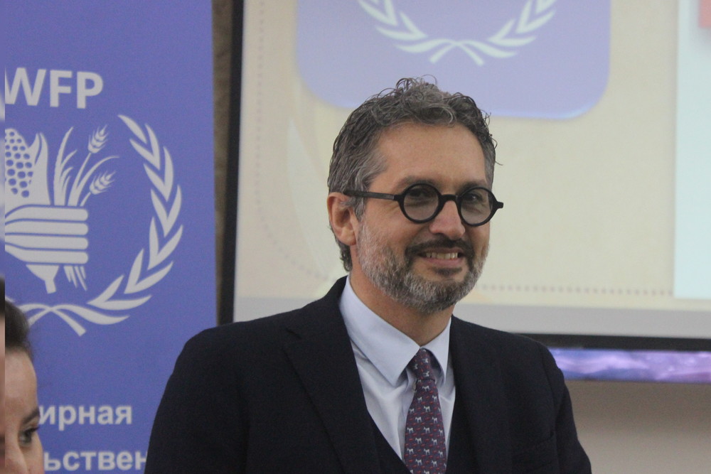 Страновой директор ВПП ООН в Кыргызстане Андреа Баньоли
