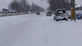 «Тазалык» не успевал убирать снег, - мэрия о неубранном снеге на Жибек Жолу-Кантемировской