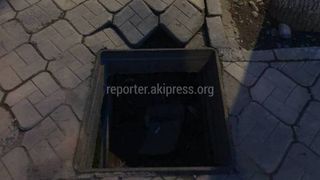 «Бишкекасфальтсервис» установит решетку ливнеприемника на тротуаре возле Дома кино