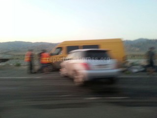 На объездной дороге в районе Токмака произошла авария <b><i>(фото)</i></b>