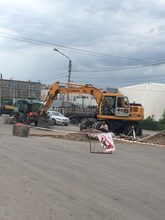 Почему копают автодорогу возле кольца на Шабдан баатыра-Ахунбаева? – читатель (фото)