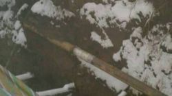 В селе Петропавловка на ул.Центральная водопроводная труба заклеена скотчем, - житель села