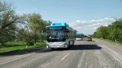 Фото — В Бишкек приехали новые автобусы?