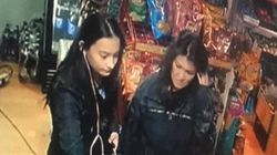 В мкр Джал из продуктового магазина две девушки унесли чужой телефон <i>(видео)</i>