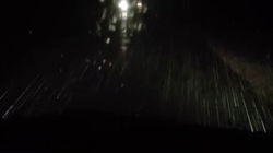 В ущелье Чычкан во время дождя и снега не видно дороги, - жалуется водитель <i>(видео)</i>