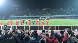 Несмотря на то, что сборная Кыргызстана проиграла, болельщики поддержали футболистов