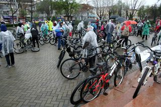В Бишкеке состоялось открытие велосезона