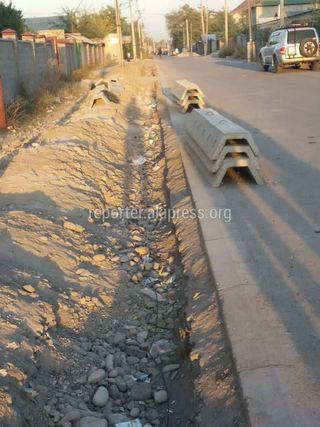Когда продолжится ремонт дороги на улице Абдраева в Кызыл-Аскере?