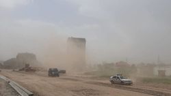В Бишкеке шквальный ветер и пыльная буря. Видео и фото