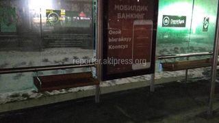 Мусорные урны на остановках на Айтматова будут установлены в январе 2021 года