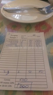 В кафе «Бухара» одну самсу посчитали как за три, - читатель <i>(фото)</i>