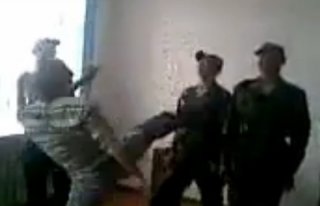 Военная прокуратура: Видео с фактом дедовщины снято в одном из подразделений Нацгвардии КР, личность солдата-срочника установлена
