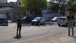 На ул.Льва Толстого произошло ДТП, пострадавших нет