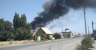 В Новопавловке горит дом <i>(видео)</i>