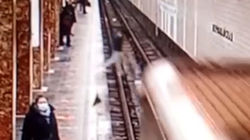 В Москве 22-летний кыргызстанец бросился под поезд. Видео