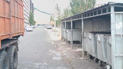 «Комтранском» убрал мусор в Кок-Жаре после жалобы горожанина. Фото