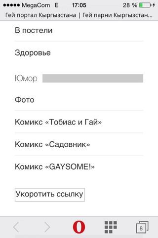 Читатель недоволен существованием гей-портала Кыргызстана <b><i>(фото)</i></b>