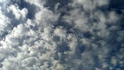 Необычные облачные образования в Нарыне (фото)