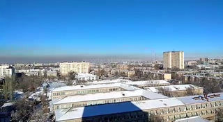 Смог над городом Бишкек <i>(видео)</i>