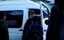 Видео — Забитая маршрутка в Бишкеке