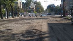 На улице Московской более недели не ведутся ремонтные работы, - бишкекчанин (видео)