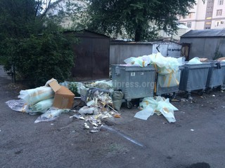 На улице Советская уже неделю не убирают мусор, - читатель <i>(фото)</i>