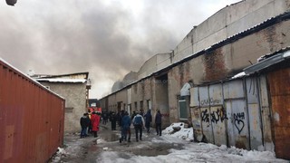 Фото, видео — В районе «Таатана» вспыхнул пожар