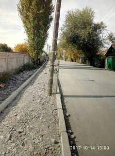 На улице Орозова в Бишкеке завершился ремонт дороги? - читатель (фото)