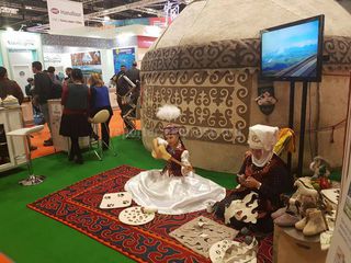 Фото, видео — Кыргызстан на всемирной туристической выставке World Travel Market в Лондоне